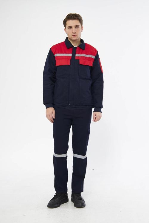 Takım 7/7 Gabardin Robalı Mont Pantolon Reflektörlü