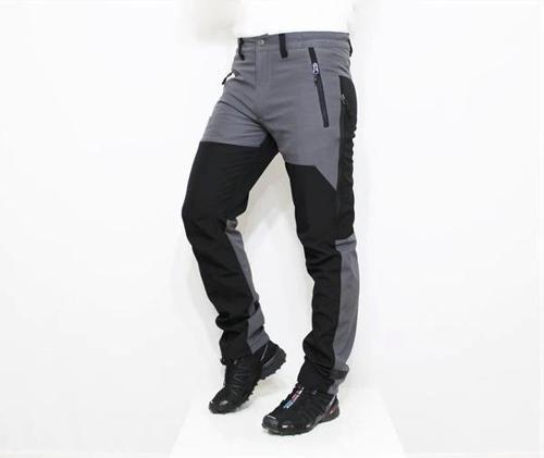 Softshell Gri-Siyah Pantolon