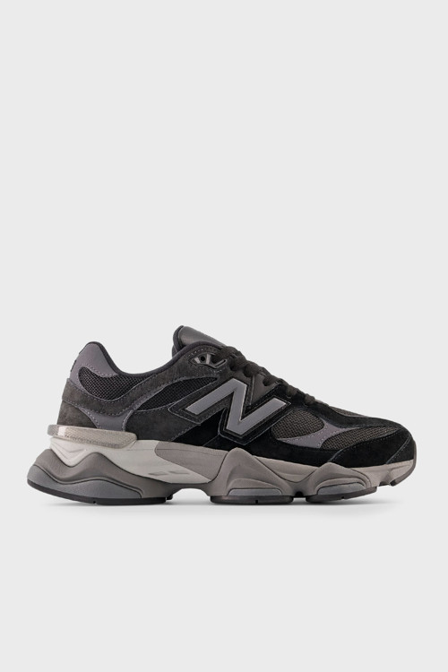 Logolu Süet Detaylı Sneaker Erkek Ayakkabı U9060BLK SİYAH