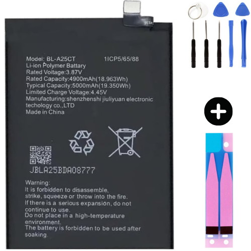 Casper E30 Uyumlu Güçlendirilmiş İthal Pil + Montaj Seti