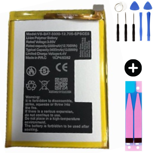 Vestel E5 Uyumlu Güçlendirilmiş İthal Pil + Montaj Seti