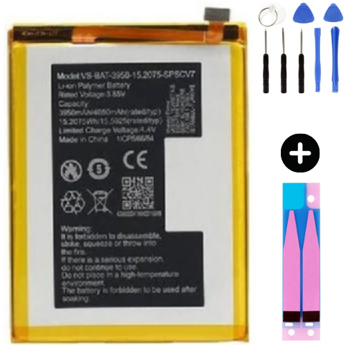 Vestel Z40 Uyumlu Güçlendirilmiş İthal Pil + Montaj Seti