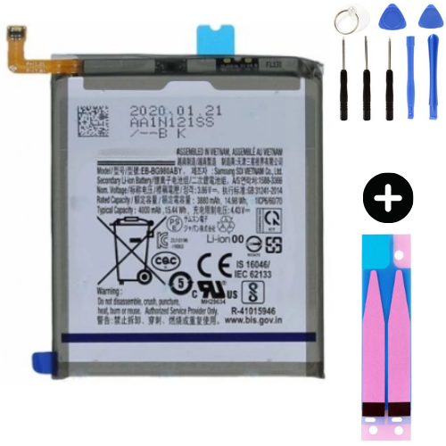 Samsung Galaxy S21 G991f Uyumlu A Kalite Batarya Pil + Montaj Seti