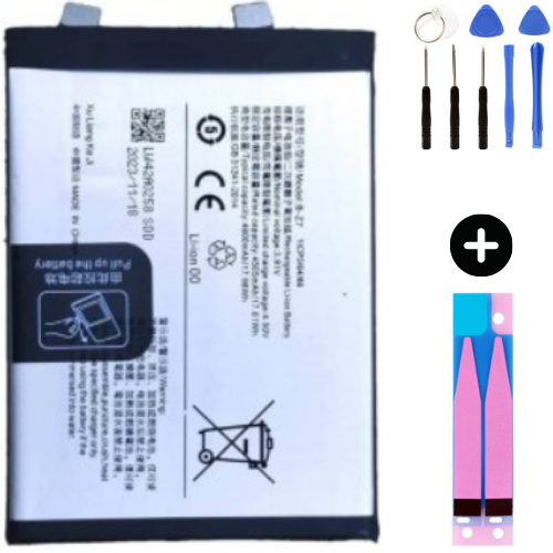 Vivo V29 Uyumlu Güçlendirilmiş İthal Pil + Montaj Seti