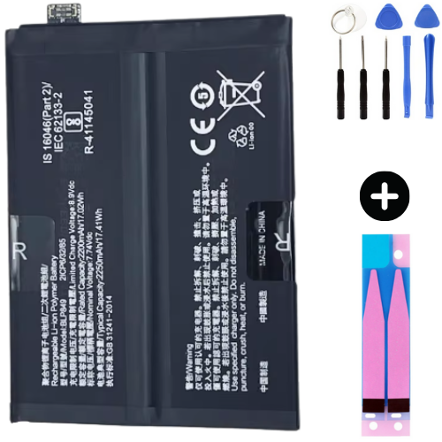 Realme GT Master BLP849 Uyumlu A Kalite Batarya Pil + Montaj Seti