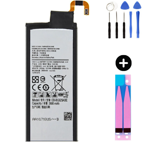 Samsung Galaxy S6 Edge G925f Uyumlu A Kalite Batarya Pil + Montaj Seti