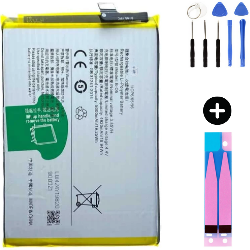 Vivo Y12s Uyumlu Uyumlu A Kalite Batarya Pil + Montaj Seti