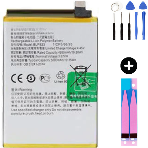 Oneplus Nord N20 Se Uyumlu A Kalite Batarya Pil + Montaj Seti