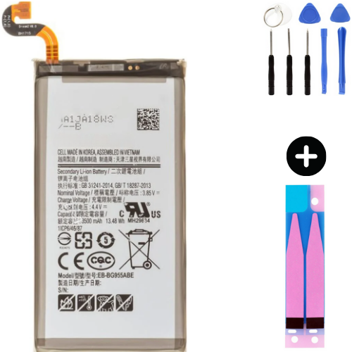 Samsung Galaxy S8 Plus G955F Uyumlu A Kalite Batarya Pil + Montaj Seti