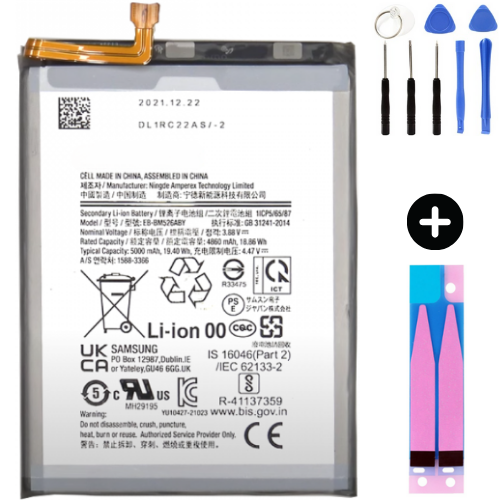 Samsung A33 A Kalite Batarya Pil + Montaj Seti