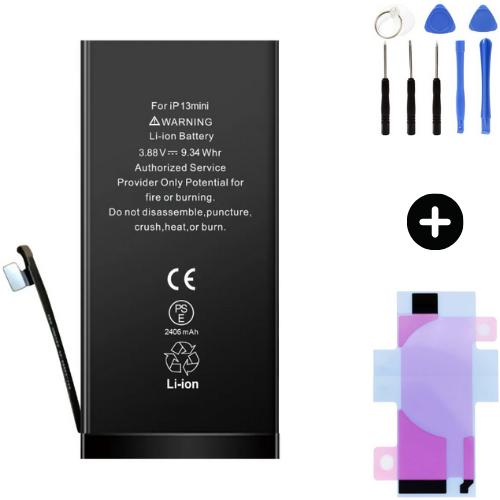 Iphone 13 Mini Uyumlu A Kalite Batarya Pil + Montaj Seti
