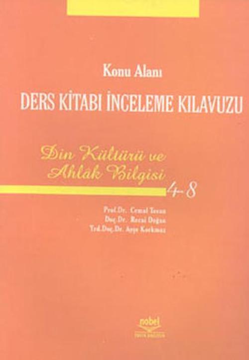 Ders Kitabı İnceleme Kılavuzu: Din Kültürü Ve Ahlak Bilgisi 