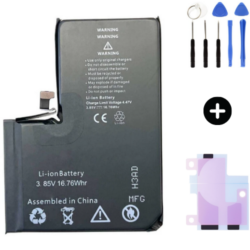 Iphone 14 Pro Uyumlu A Kalite Batarya Pil + Montaj Seti