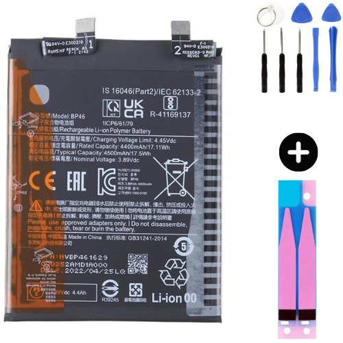 Xiaomi Mi 12 BP4G Uyumlu A Kalite Batarya Pil + Montaj Seti