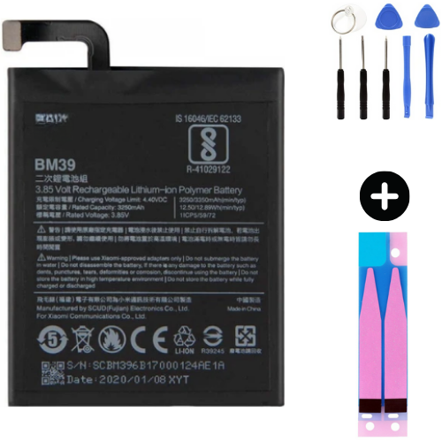 Xiaomi Mi 6 BM39 Uyumlu A Kalite Batarya Pil + Montaj Seti
