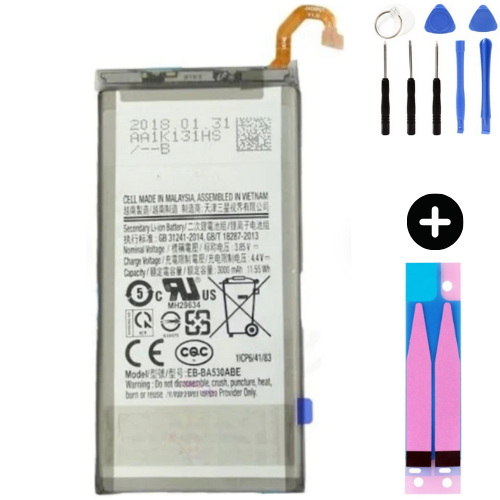 Samsung Galaxy A8 Plus A730f Uyumlu A Kalite Batarya Pil + Montaj Seti