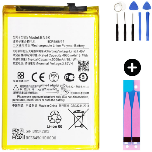 Xiaomi Pocophone Poco C55 BN5K Uyumlu A Kalite Batarya Pil + Montaj Seti