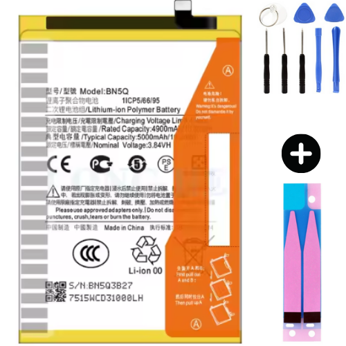 Xiaomi Pocophone Poco C65 BN5Q Uyumlu Güçlendirilmiş İthal Pil + Montaj Seti