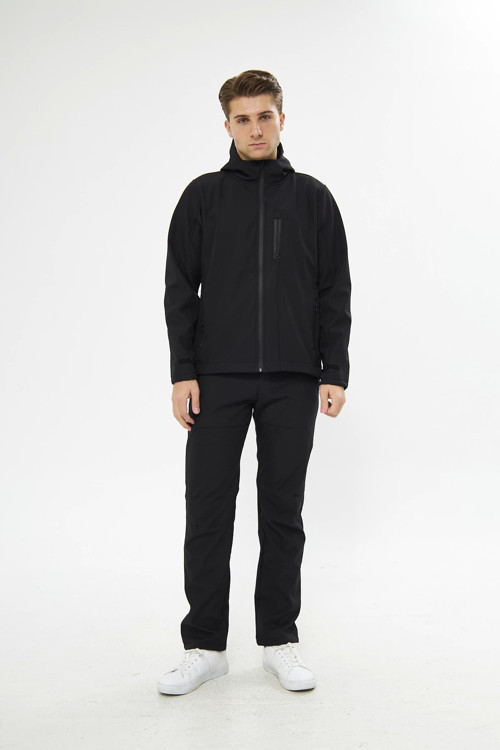 Softshell Siyah Mont Ceket