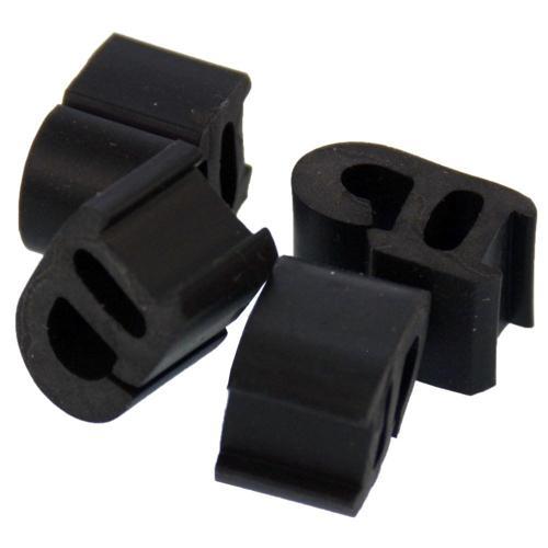 Beko YHTSG64120S,YOCG64110DGR,Bosch HBN430520A,HSV252NTR,PBH615B80E Uyumlu Ocak Izgara Lastik 4'lü 