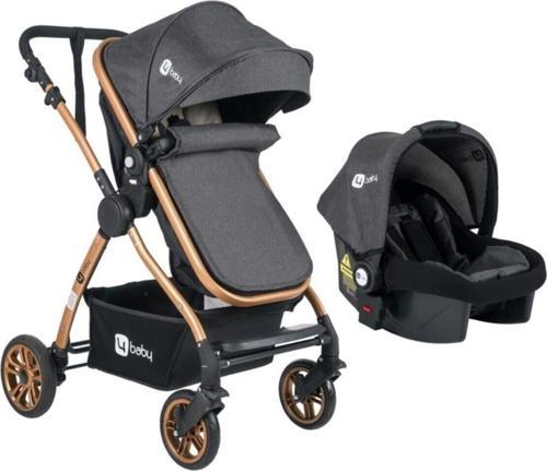 Comfort Travel Sistem Pusetli Gold Bebek Arabası Gri