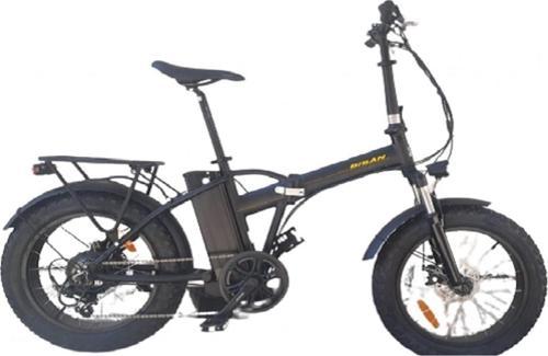 E-foldıng F2 Elektrıklı Katlanır Bisikleti Md 43cm 20 Jant 7 Vites Siyah Sarı