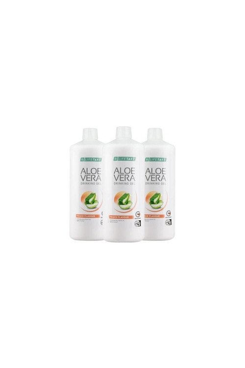 Aloe Vera Jel Içecek Şeftali 3'Lü Set