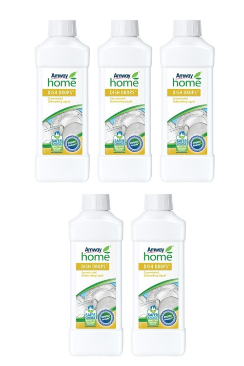 Home Dish Drops Konsantre Sıvı Bulaşık Deterjanı 5'Li Set