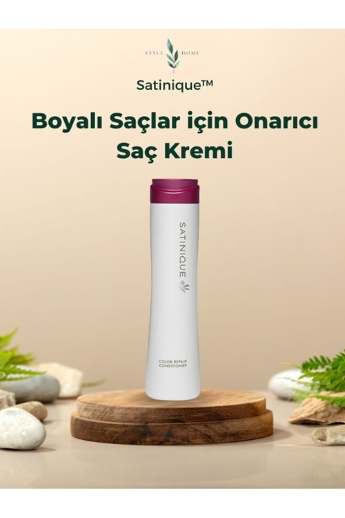 Boyalı Saçlar İçin Onarıcı Saç Kremi Satinique™