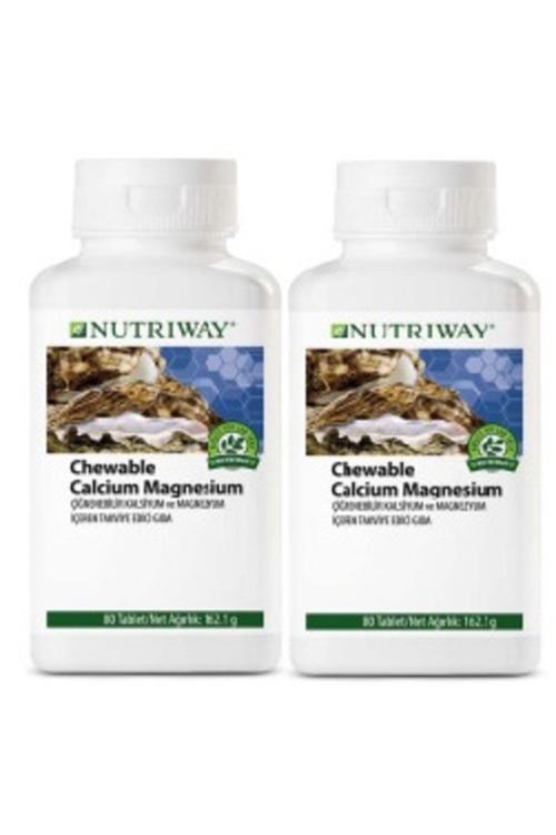 Chewable Calcium Magnesium Nutrıway™80 Tablet + Chewable Calcium Magnesium 80 Tablet