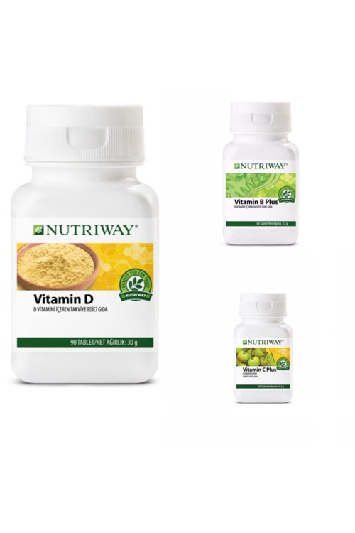 Amway Vitamin Seti (B-C-D)