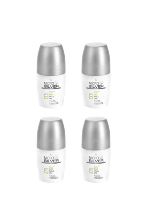 Microsilver Plus Saf Gümüş Deo Roll-On 50 Ml 4'Lü Set