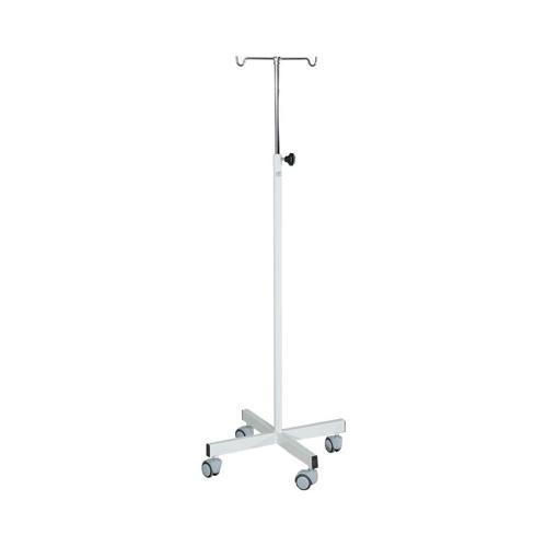 Serum Askısı | Nikelajlı Askılık, Ayarlanabilir Yükseklik, Antistatik Tekerlekli E-287