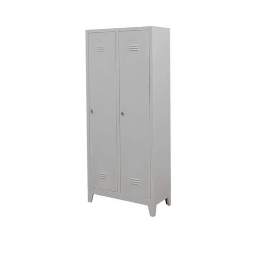 İki Kapılı Metal Soyunma Dolabı Güvenli ve Pratik Depolama Çözümü E-109