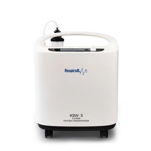 Respirox Oksijen Konsantratörü | 5L Akış Hızlı, Dijital Ekranlı ve Nebulizatörlü Model KSW-5