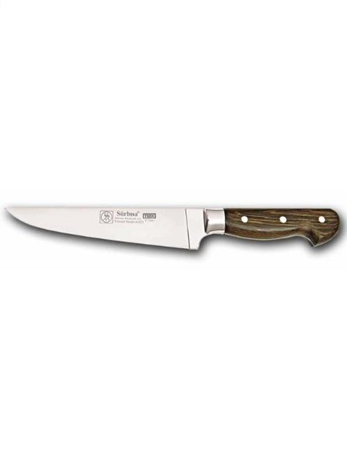 Ahşap Saplı Yöresel Kasap Bıçağı 61021-YM 19.0 cm
