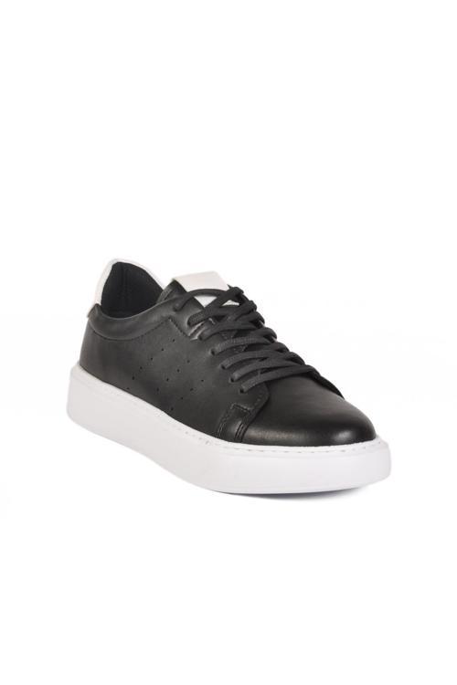 136 M Siyah-Beyaz Erkek Sneaker