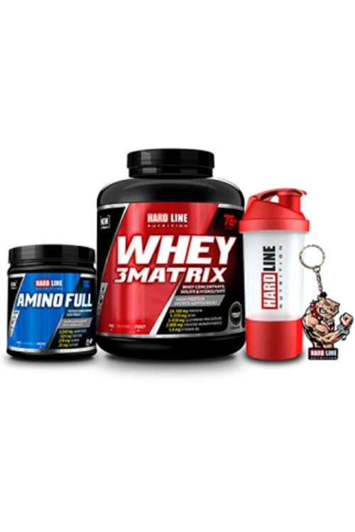 Whey3 Matrix 2300 Gr Muz Muzlu Amino Full Shaker Protein Tozu Bcaa Aminoasit