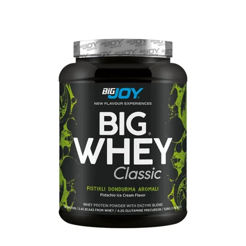 Bigjoy BIGWHEY Whey Protein Classic 528g 16 Servis Antep Fıstıklı Dondurma
