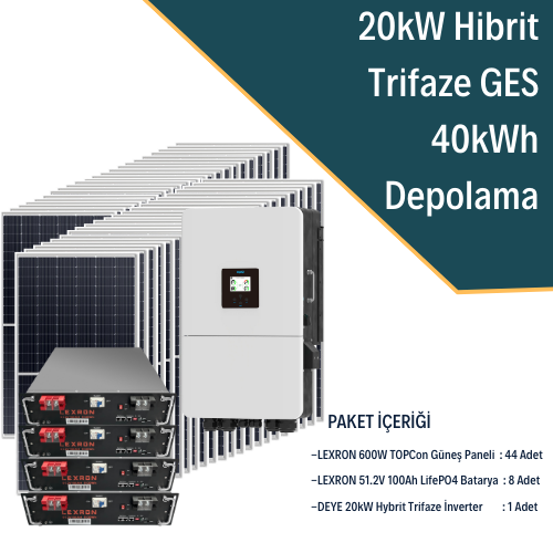 20KW TRİFAZE HİBRİT SİSTEM 3