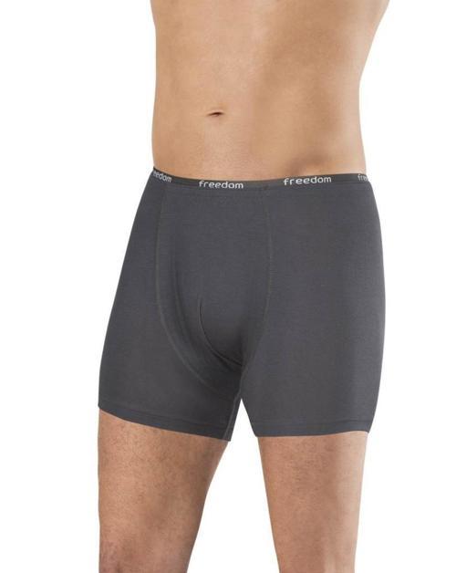 6 Adet Anıt Erkek Bambu Düz Renk Boxer 1275