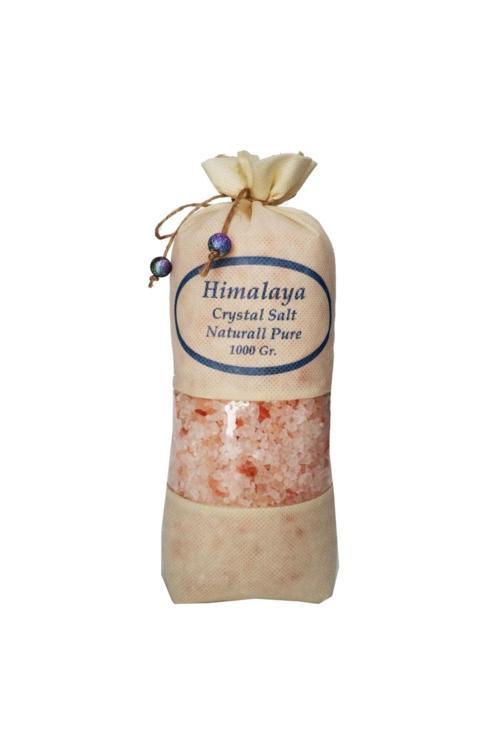 Tuzu Granül Iri Taneli Açık Pembe 1 kg Orijinal Bez Torba