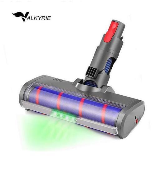 LED Işıklı Yumuşak Rulo Süpürge Başlığı Dyson V7/V8/V10/V11/V15 Uyumlu