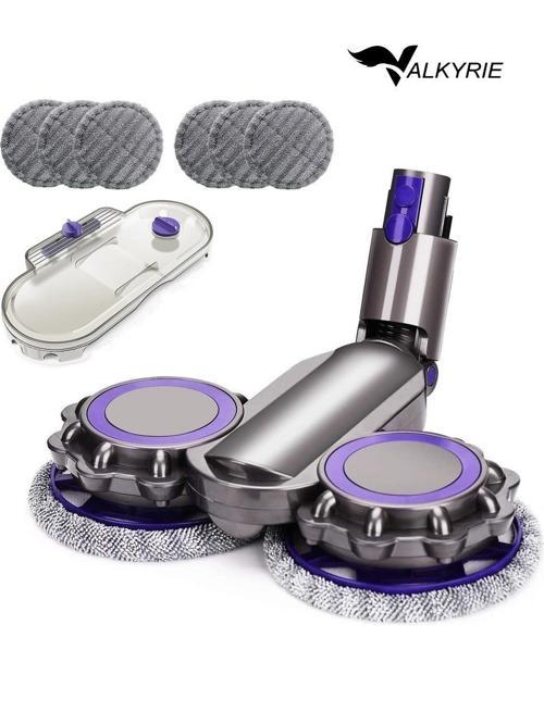 Dyson Uyumlu Paspas Başlığı Su Püskürtmeli Mop Başlık (V7/V8/V10/V11/V15) 6 Paspaslı