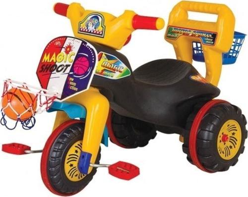 Enhoş Potalı Pedallı 3 Teker Bisiklet Plastik Motor Çocuk Bisiklet