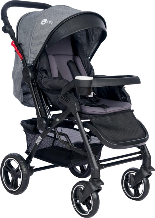 Active Plus Çift Yönlü Bebek Arabası Gri