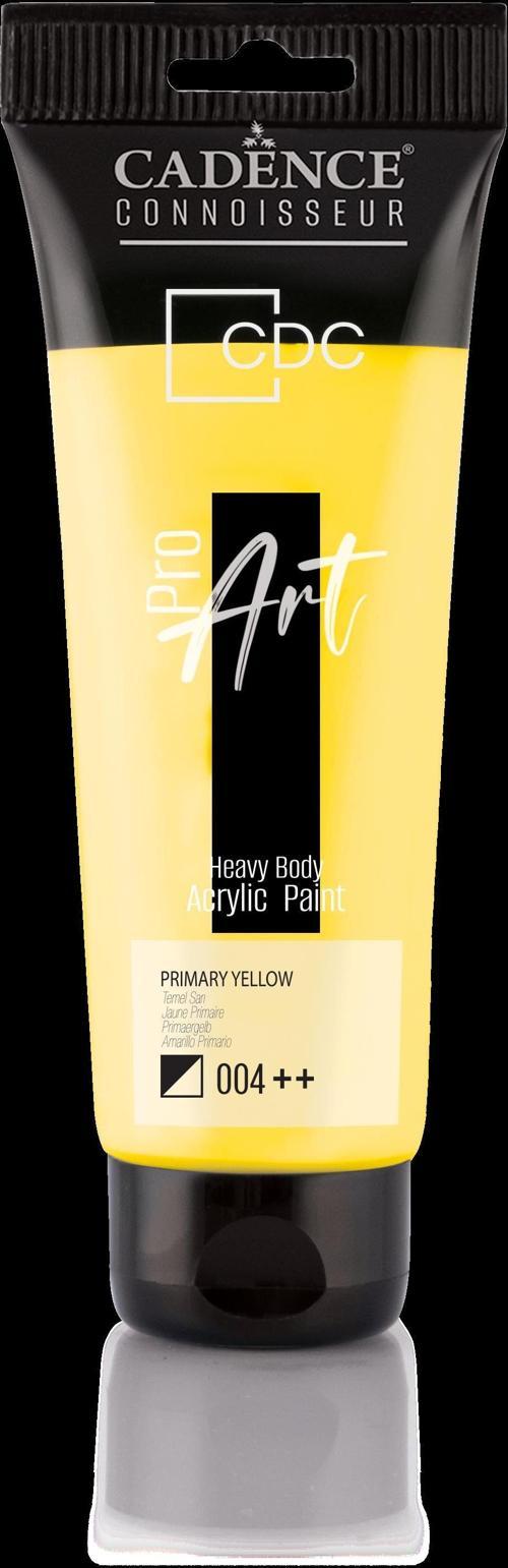 PROART HEAVY BODY AKRİLİK BOYA PR-004 TEMEL SARI 120ML