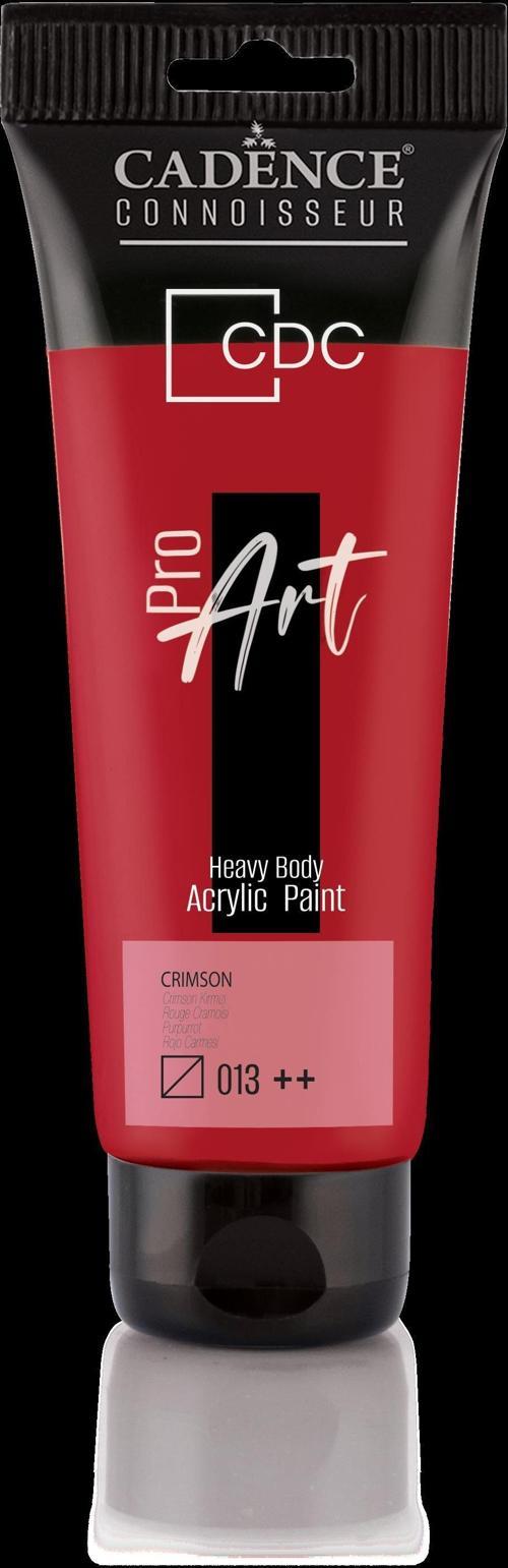 PROART HEAVY BODY AKRİLİK BOYA PR-013 KRİMSON KIRMIZI 120ML
