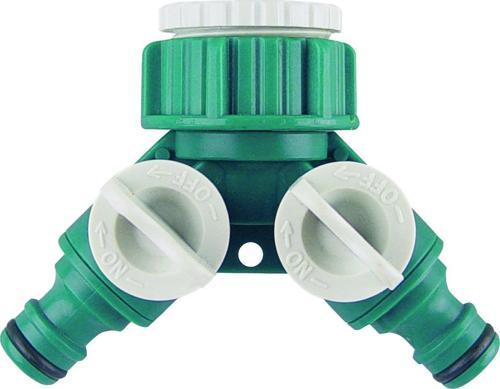 55256 Çift Vanalı Musluk Bağlantısı 3/4''- 1''