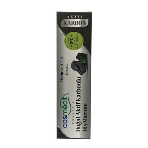 Doğal Aktif Karbonlu Diş Macunu 125 Gr